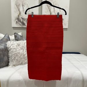 Sexy Red Stretchy BRAND NEW Pencil Skirt !